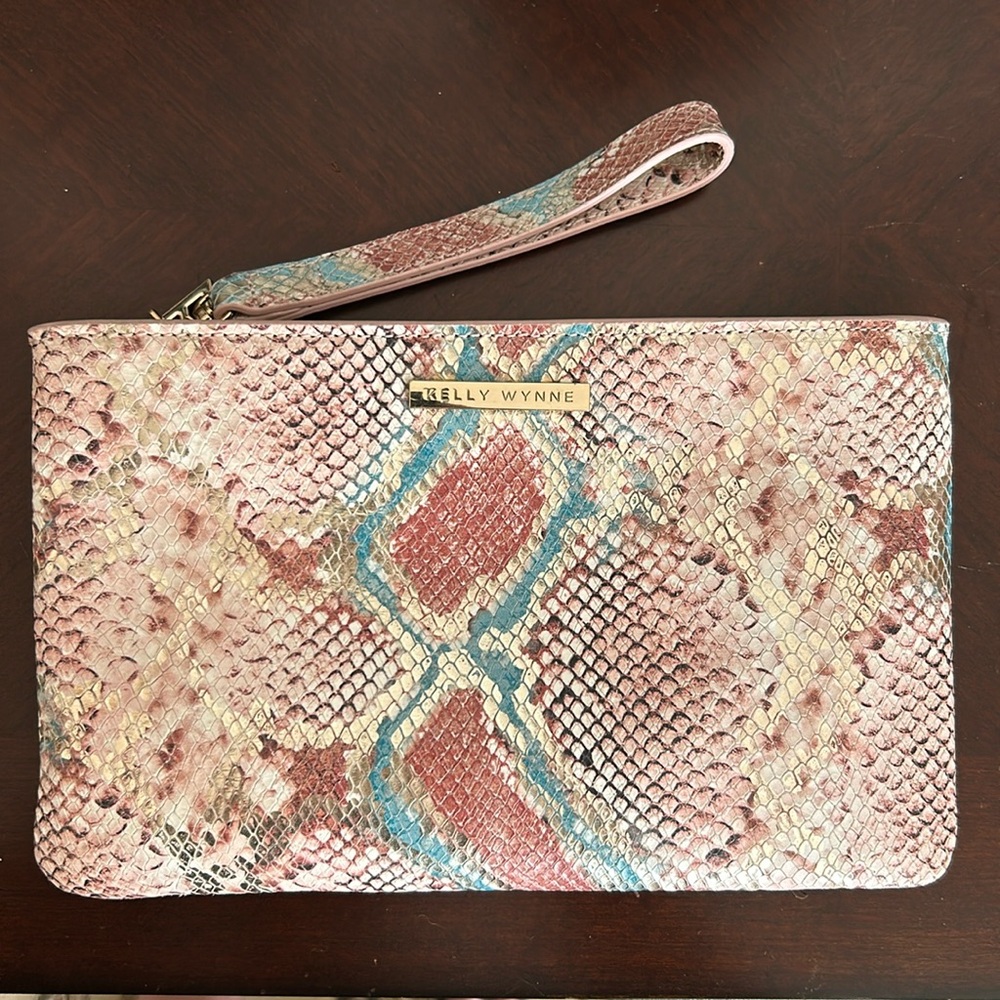 Wristlet and Crossbody in RARE Combo Snakeskin